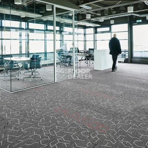 Forbo Flotex Triad planks 131011 Red Line фото 2 | FLOORDEALER